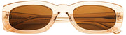 MessyWeekend Leon Blue Light Sun Lesebrille – Braun/Pfirsichbeige