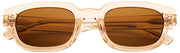 MessyWeekend Bruce Blue Light Sun Lesebrille – Braun/Pfirsichbeige