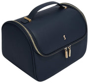 Stackers Large Cosmetic Case - Navy Blue