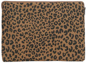 Hindbag Ava Small 13inch Laptop Case - Leopard Cinnamon Brown