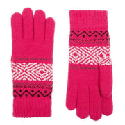 dents-jacquard-geometric-knitted-gloves---fuchsia-pink-34477648