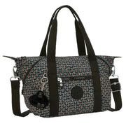 kipling-art-mini-tote-bag---geo-feathers-black-34465618