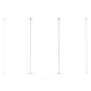 Dalaco 3-Pack Plain Cotton Handkerchiefs - White