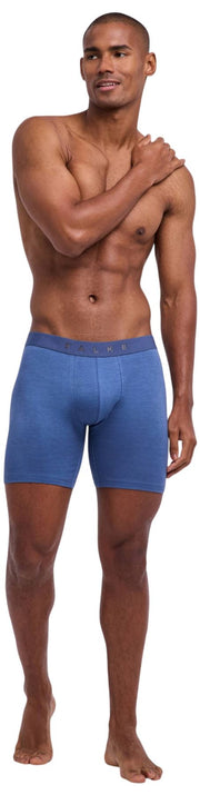 Falke Daily Comfort 2-Pack Long Leg Boxer - Blue/Orange