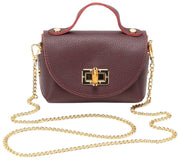 Elie Beaumont Mini Bambou Bag - Burgundy