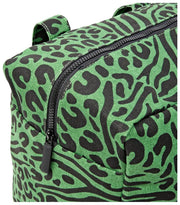 Sac fourre-tout moyen en toile de coton Roka Sloane - Vert artichaut