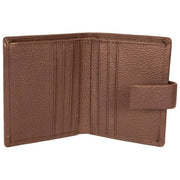Dents Aire Bifold-Kartenhalter-Geldbörse – Schokoladenbraun