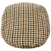 Casquette Plate Dents Blashford Tweed - Marron