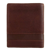 Dents Clyde Leather RFID Blocking Bifold Wallet - Dark Tan