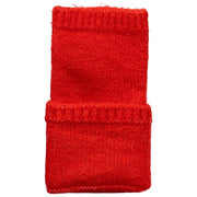 Dents Fingerlose gestrickte Pulswärmer – Beerenrot