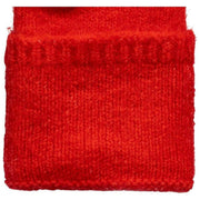 Dents Fingerlose gestrickte Pulswärmer – Beerenrot