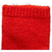 Dents Fingerlose gestrickte Pulswärmer – Beerenrot
