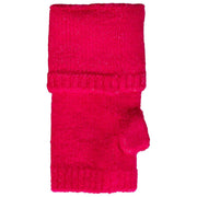 Chauffe-poignets tricotés sans doigts Dents - Rose fuchsia