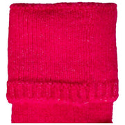Chauffe-poignets tricotés sans doigts Dents - Rose fuchsia