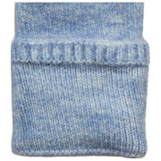 Dents Fingerlose gestrickte Pulswärmer – Hellblau