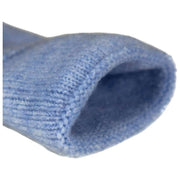 Dents Fingerlose gestrickte Pulswärmer – Hellblau
