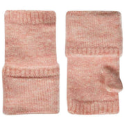 Dents Fingerless Knitted Wrist Warmers - Pale Pink