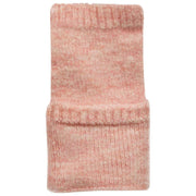 Dents Fingerless Knitted Wrist Warmers - Pale Pink