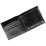 Dents Itchen Coin Bifold-Geldbörse – Schwarz