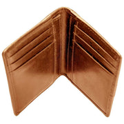 Dents Itchen Passcase Kaarthouder Portemonnee - Cognac Bruin
