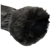 Dents Nieve Touchscreen-Lederhandschuhe – Schwarz