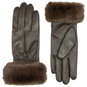 Dents Nieve Touchscreen-Lederhandschuhe – Moccabraun