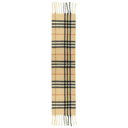 Dents Karierter Deckenschal mit Karomuster – Toffee Beige/Schwarz