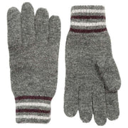 Dents Salcombe Rippstrickhandschuhe – Anthrazit