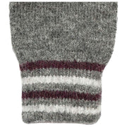 Dents Salcombe Rippstrickhandschuhe – Anthrazit