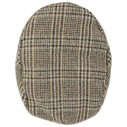 Dents Stanwick Tweed Schiebermütze – Braun