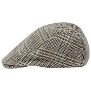 Dents Stanwick Tweed Schiebermütze – Braun