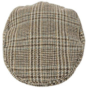 Dents Stanwick Tweed Schiebermütze – Braun