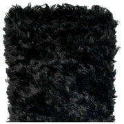 Dents Fäustlinge aus Teddyfleece – Schwarz