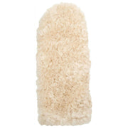 Dents Fäustlinge aus Teddyfleece – Naturbeige