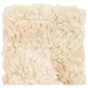 Dents Fäustlinge aus Teddyfleece – Naturbeige