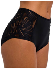 Falke Delicate Touch Mid Waist Slip – Schwarz