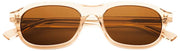 Lunettes de lecture MessyWeekend Travis à lumière bleue - Marron/Beige pêche