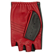 dents-cadwell-fingerless-two-colour-leather-driving-gloves---blackberry-red-34490974