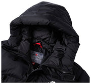 Helvetica Mountain Pioneers Himalaya Parka mit Kapuze – Schwarz