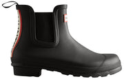 Hunter Original Tri Colour Logo Chelsea Boots - Black