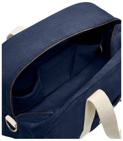 Hindbag Charlie Bowling Bag - Velours Bleu Marine