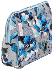 Elie Beaumont Serendipity Velvet Vanity Bag - Silver Orchid