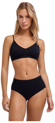 Falke Daily Seamless Bustier Bralette - Noir