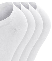 Esprit Solid Sneaker 4 Pack Socks - White