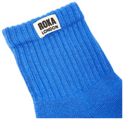 Roka Windsor Solid Crew Socken – Malibu Blau
