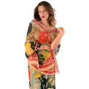 powder-exotic-leaves-linen-cotton-scarf---beigeredblue-35503772