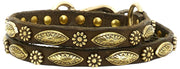Campomaggi Siena Stud Leren Kettingriem - Militair Groen