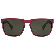 Electric California JM Knoxville Sunglasses - Matte Ox Blood Red/Grey Polar