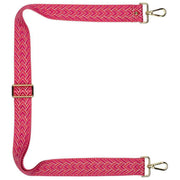 Elie Beaumont Taschenriemen – Cerise Herringbone Pink