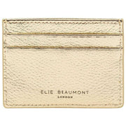 Elie Beaumont Heart Kartenetui – Gold/Marineblau
